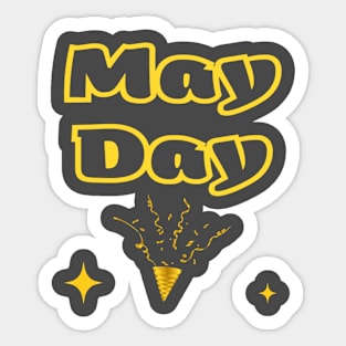 Indian Festivals - May Day Sticker